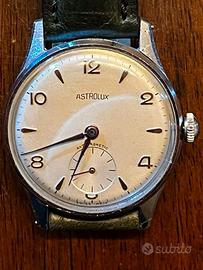 Orologio Astrolux anni '50 a carica manuale
