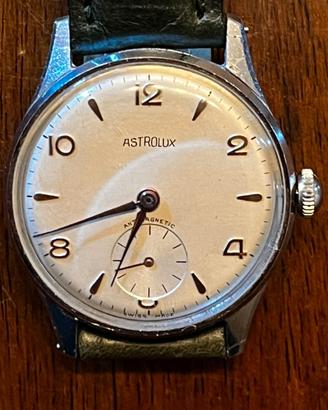 Orologio Astrolux anni '50 a carica manuale