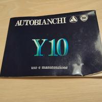 Manuale d'uso Autobianchi Lancia  Y10 (1985-1989)