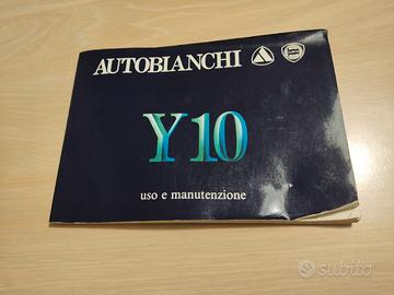 Manuale d'uso Autobianchi Lancia  Y10 (1985-1989)