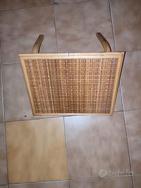 Mensola in Rattan Naturale – Stile Boho