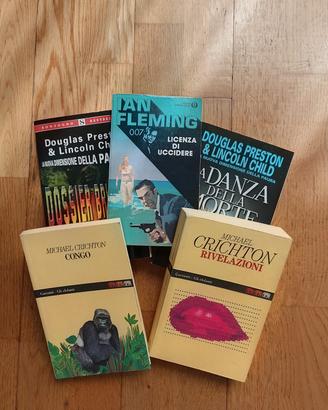 Chricton: Congo, Rivelazioni e altri thriller 