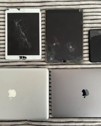 STOCK APPLE per tecnici 2 Mac + 1 iPhone +2 IPad