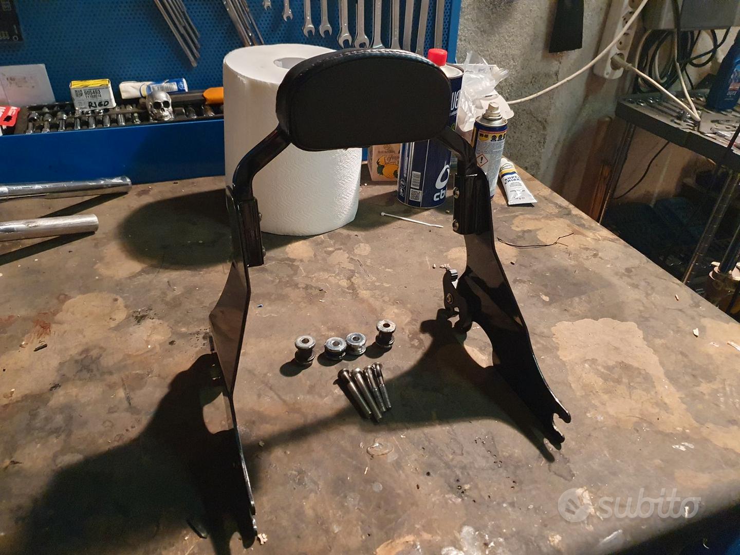 Sissy Bar sgancio rapido harley per sportster 2006 Accessori Moto In