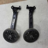 Rotelle ruote regolabili per bici con ruote da 20"