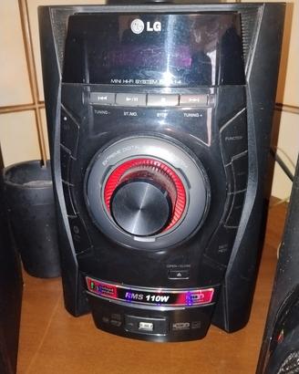 LG radio CD cassette casse 