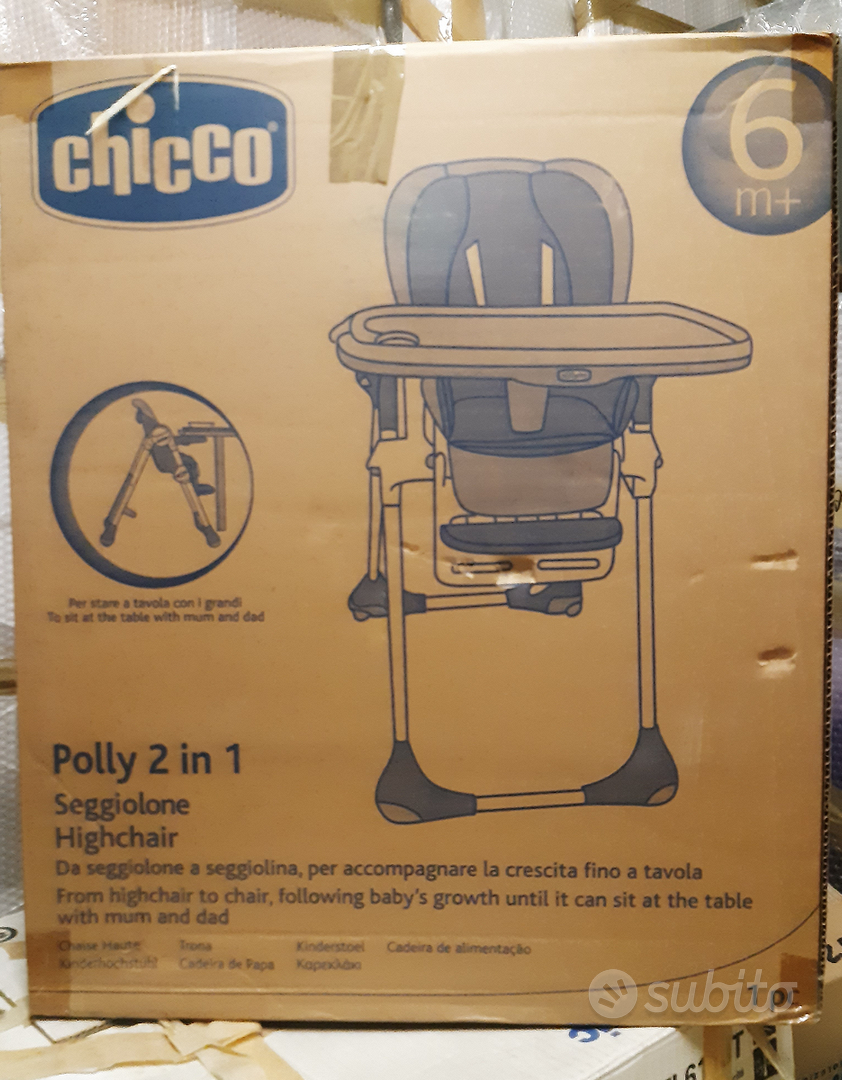 Chicco polly 2 in 1 clearance seggiolone highchair