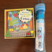 Libro tattile + metro da parete