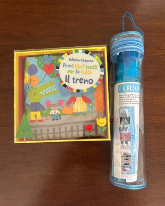 Libro tattile + metro da parete