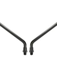 Specchietti moto sifam tondi nero m10 universali