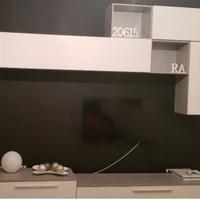 parete attrezzata sala