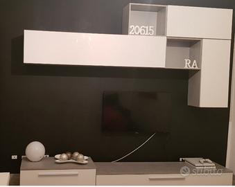 parete attrezzata sala