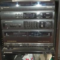 Impianto stereo completo di casse