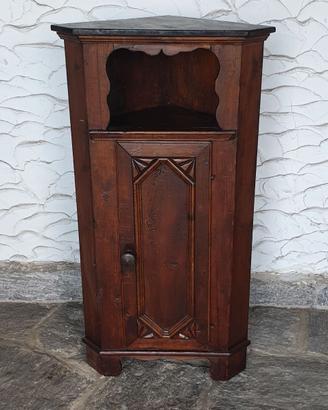 Antico Mobile Angoliera in Legno Vintage