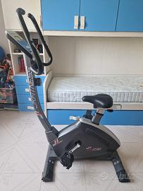 Cyclette JK fitness JK236 con sensori cardio e sup