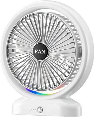VENTILATORE DA TAVOLO PORTATILE ORIENTABILE