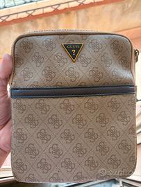 Guess MILANO FLAT - Borsa a tracolla - beige/brown