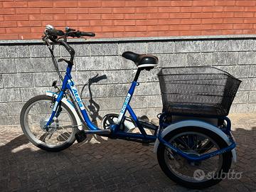 Bicicletta elettrica tre ruote Atala