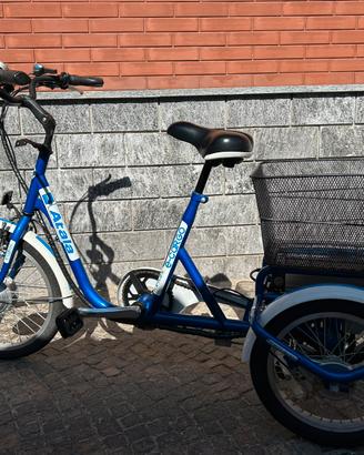 Bicicletta elettrica tre ruote Atala