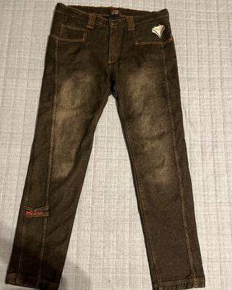 Pantaloni jeans moto invernali