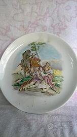 Piatto dipinto a mano