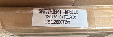 Specchio 100x70 cm Nuovo mai aperto