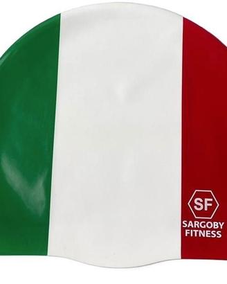 Cuffia da nuoto ITALIA adulti silicone nuovo