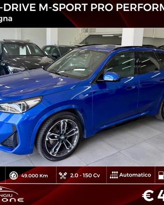 Bmw X1 sDrive 18d Msport FINANZIABILE