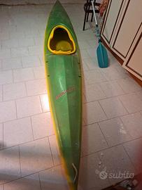 Canoa in vetroresina