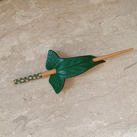 Ferma capelli in vero cuoio