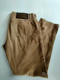 Pantaloni Dolce & Gabbana velluto a coste beige 52