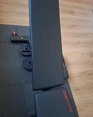 Panca+manubri palestra