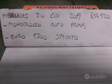 Monoblocco mercedes 2.0 cdi 2019