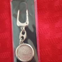 (VATICANO) PORTACHIAVI CON 500 LIRE ARGENTO