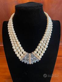 Magnifica Collana Vintage in Perle