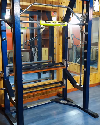 Smith machine attrezzo isotonico