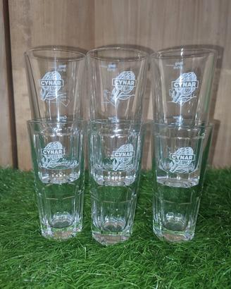 Set 6 Bicchieri Vintage Cynar