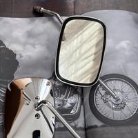 Specchietti rettangolari cromati Harley / Custom