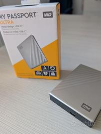 WD My Passport Ultra USB-C 4 TB