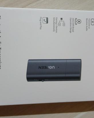 CHIAVETTA USB BLUETOOTH CON CAVO AUDIO 3.5