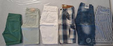 Pantaloncini corti da uomo 6 paia taglia L
