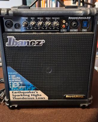 amplificatore per basso elettrico Ibanez da 20 W