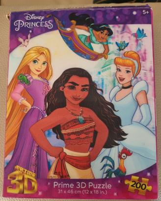Prime 3D puzzle Principesse Disney