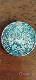 moneta 10 Franchi 1973