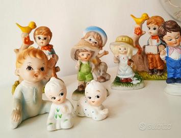 Set 10 Statuine Capodimonte Vintage