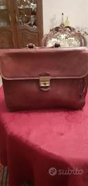 Borsa valigetta in cuoio