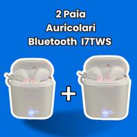 2 PAIA di AURICOLARI BLUETOOTH I7TWS (NUOVI)