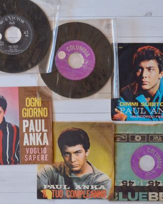 Vinili 45 giri Paul Anka