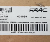 FAAC 401028 colonnetta singola imballata, nuova