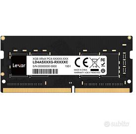 MEMORIA RAM NOTEBOOK Lexar RAM DDR4 16GB 3200MHZ